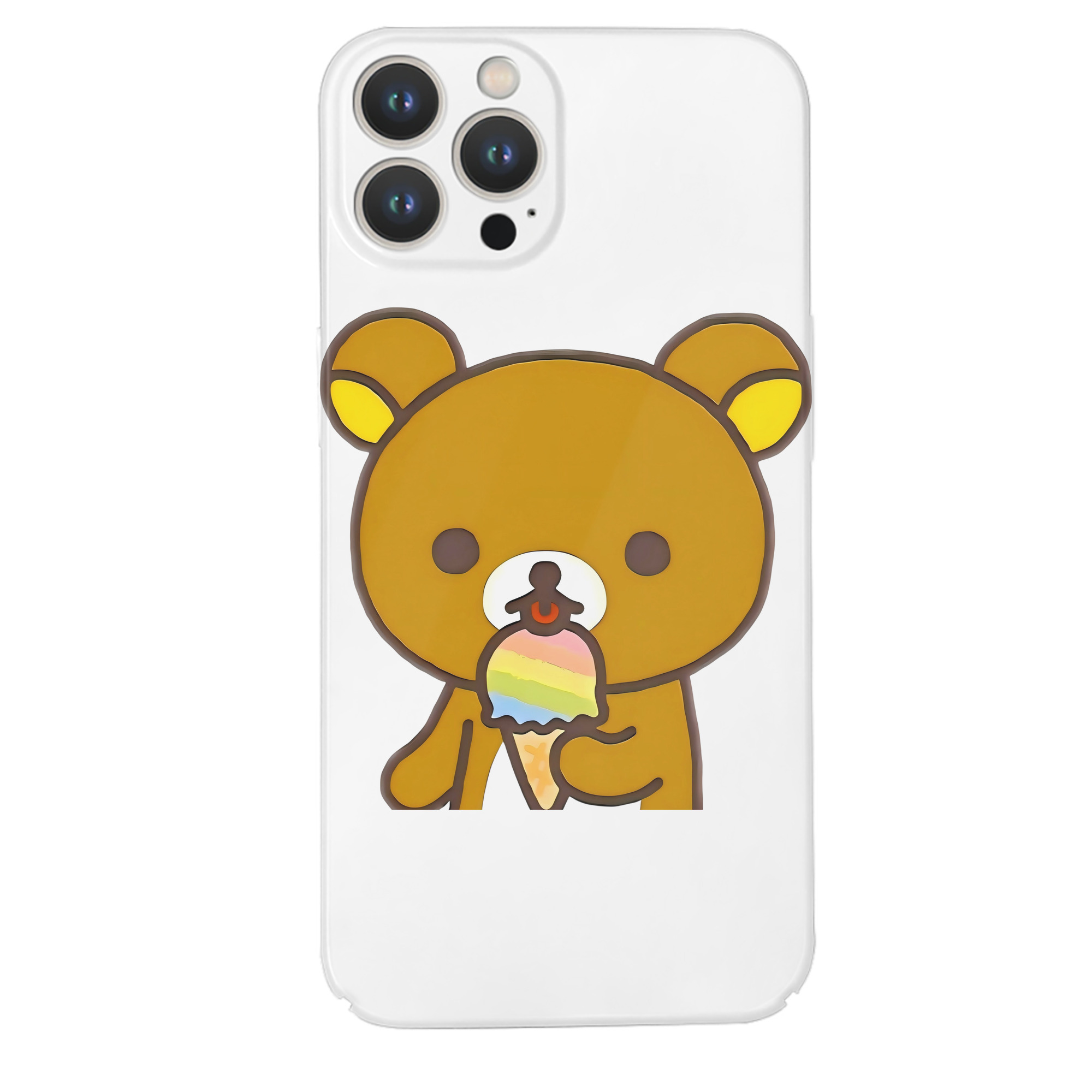 （画像用） リラックマ リラックマ キイロイトリ Rilakkuma Korilakkuma Kiiroitori 【iPhone 14シリーズ対応】ハードケース